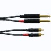 CORDON DOUBLE JACK VERS DOUBLE RCA 3 METRES