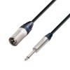 CORDON XLR MALE VERS JACK 6.35 1.5 METRES